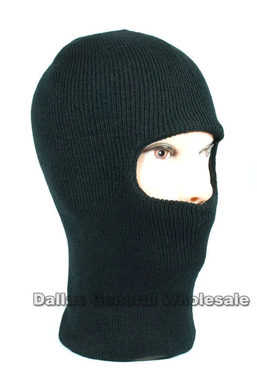 1 Hole Beanie Masks / Balaclava Wholesale