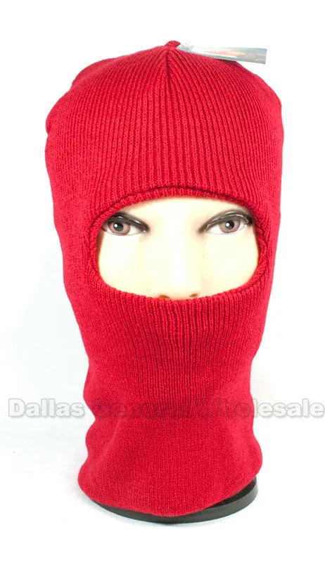 1 Hole Beanie Masks / Balaclava Wholesale
