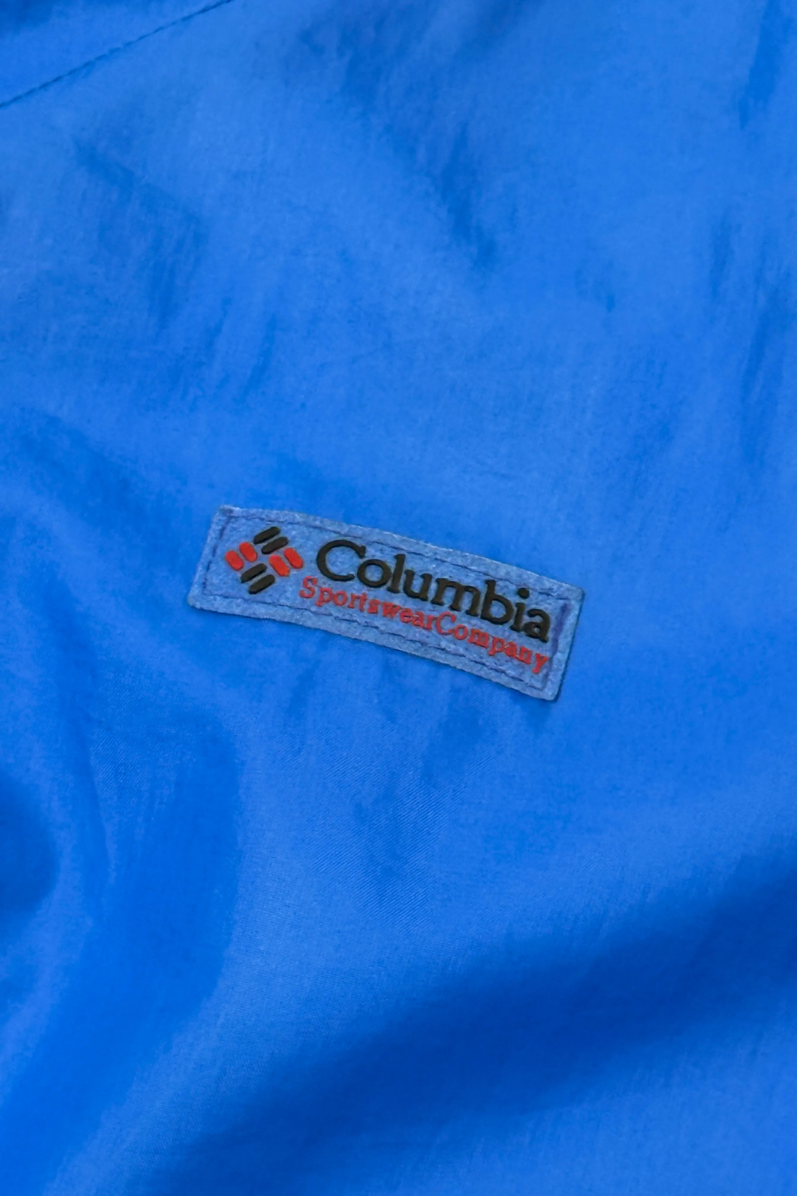 1990’S COLUMBIA REVERSIBLE CROPPED ZIP BOMBER JACKET LARGE