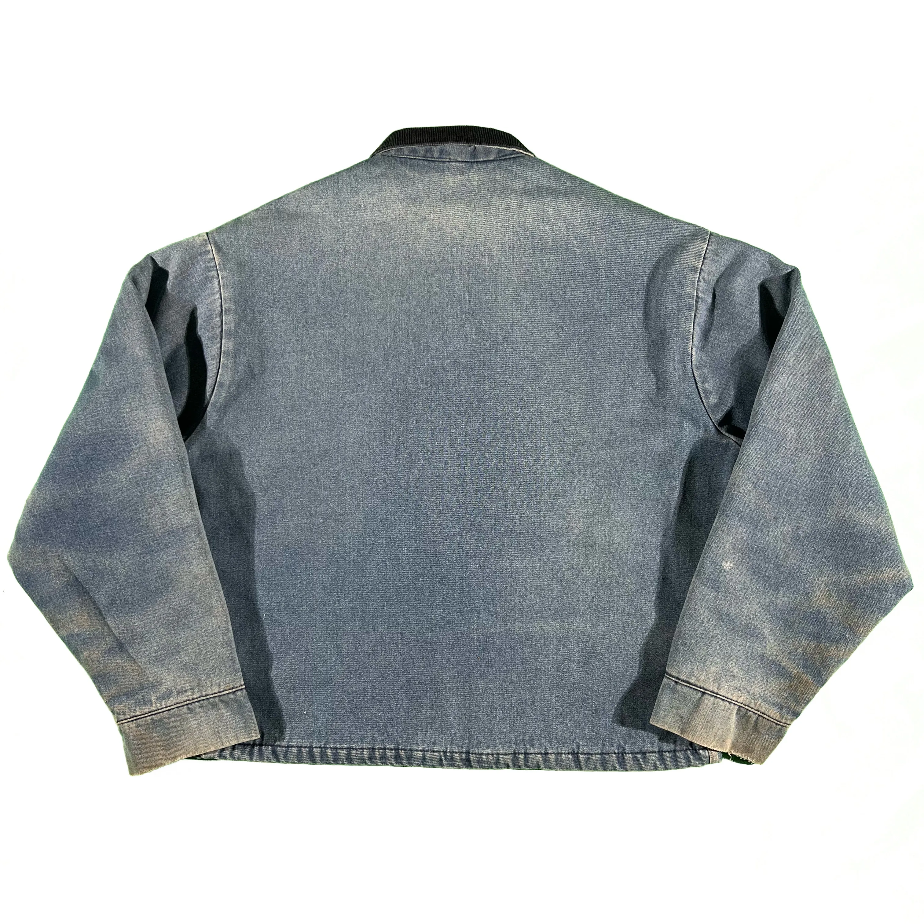 80s Big Mac Zip Up Denim Jacket- L