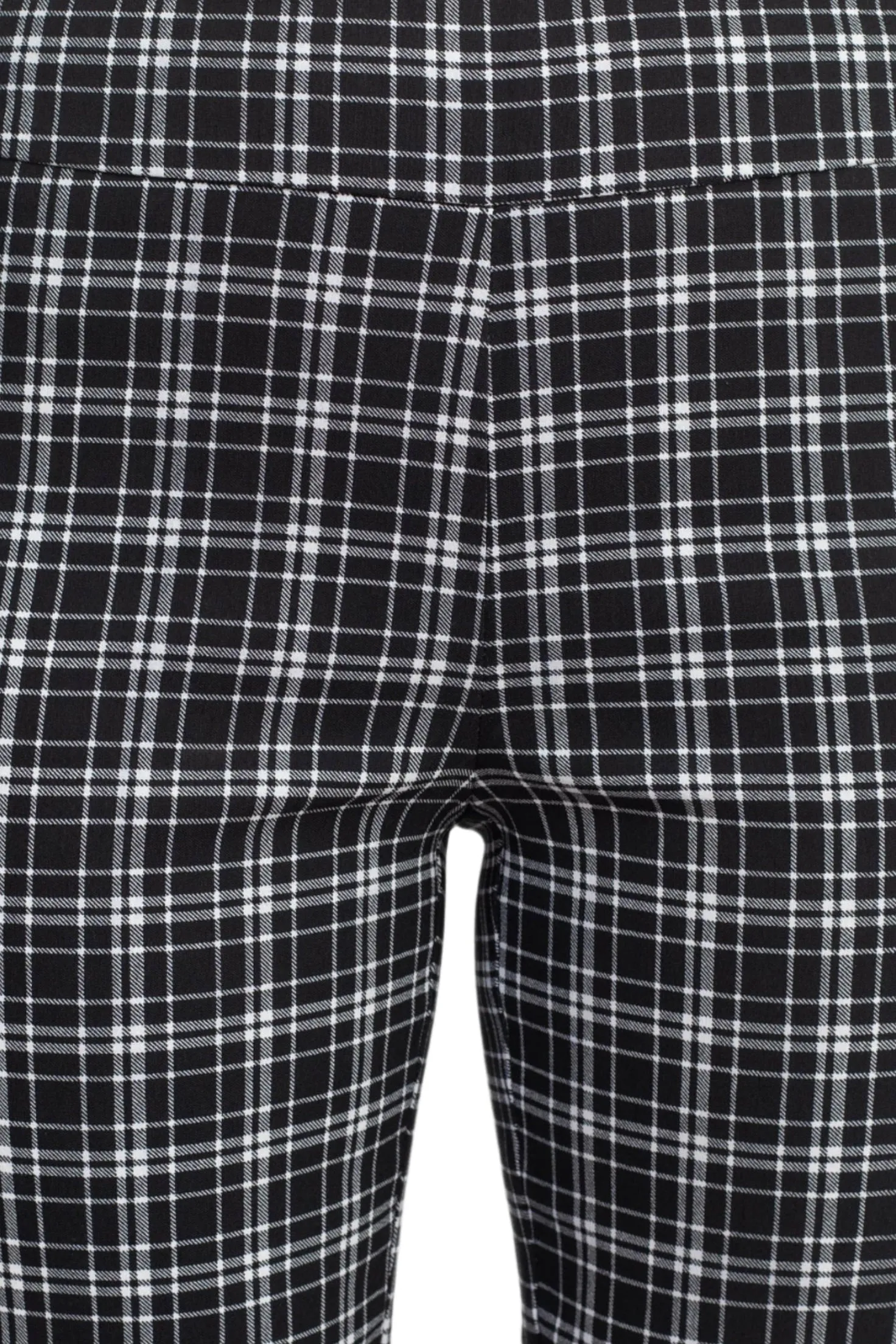 Counterparts Banded Waist  Printed Pencil Cut Pull-on Rayon Pant