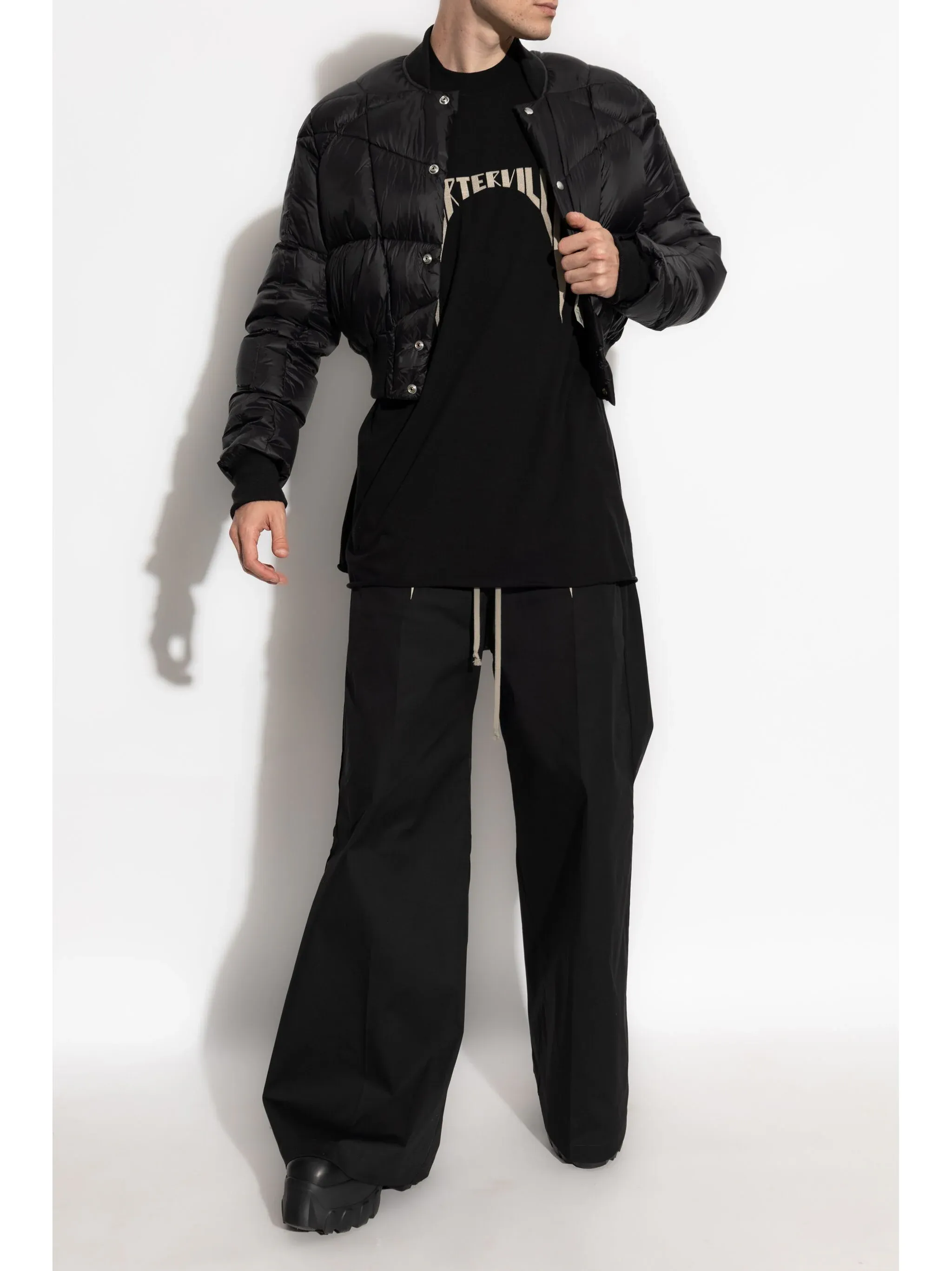 Cropped Flight Jacket