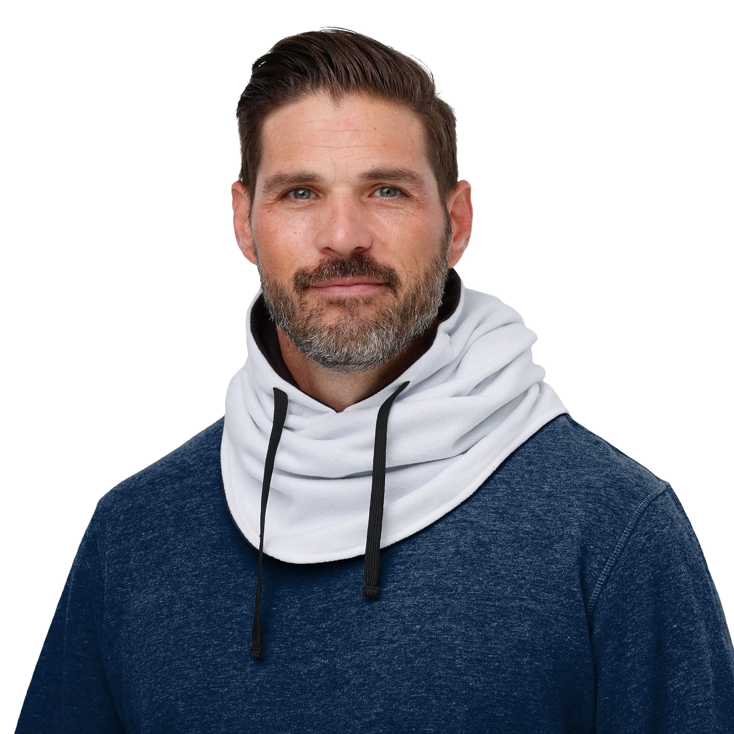 Dallas Cowboys NFL White Drawstring Hooded Gaiter