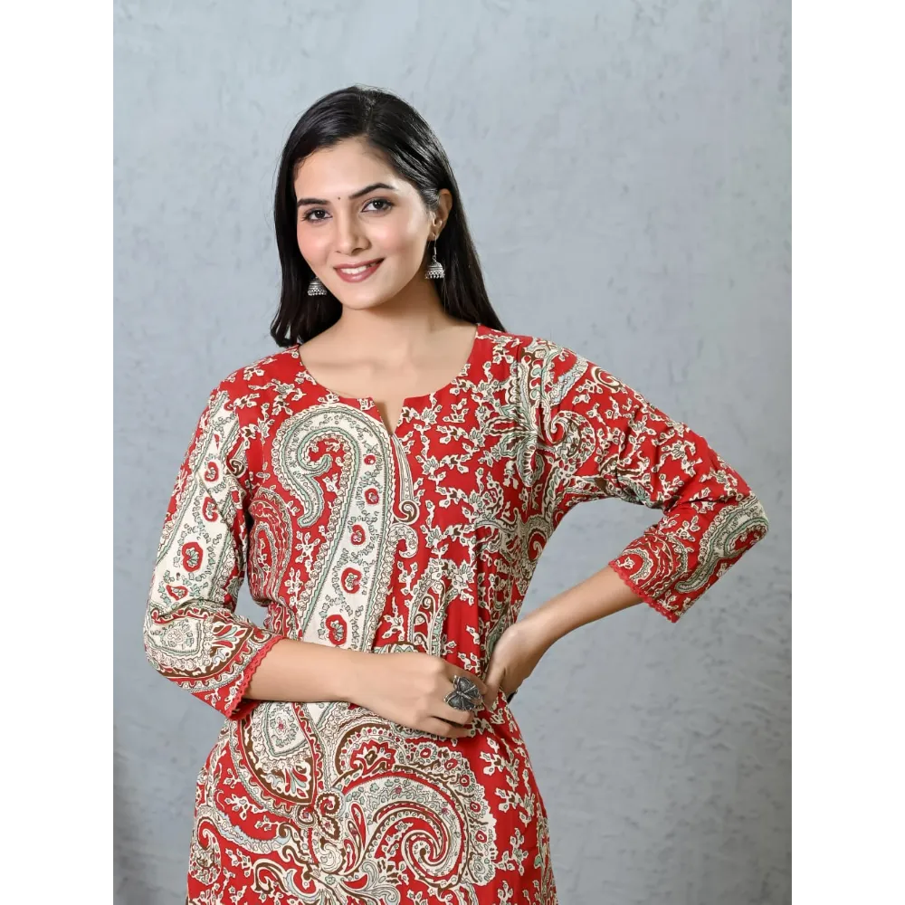 Ella Effortless Maroon Co-Ord Set