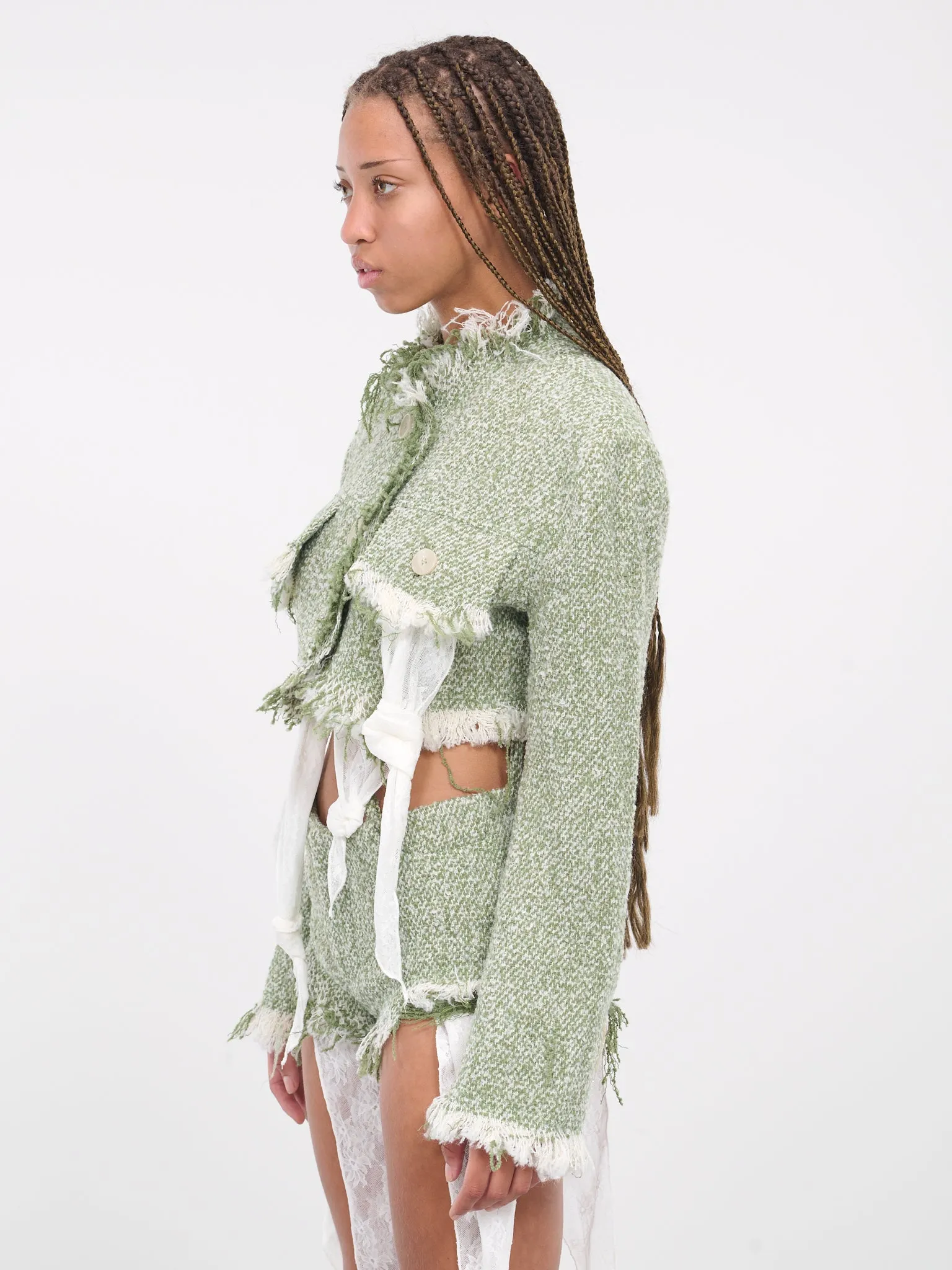 Frayed Jacket (OOJK04-GREEN)