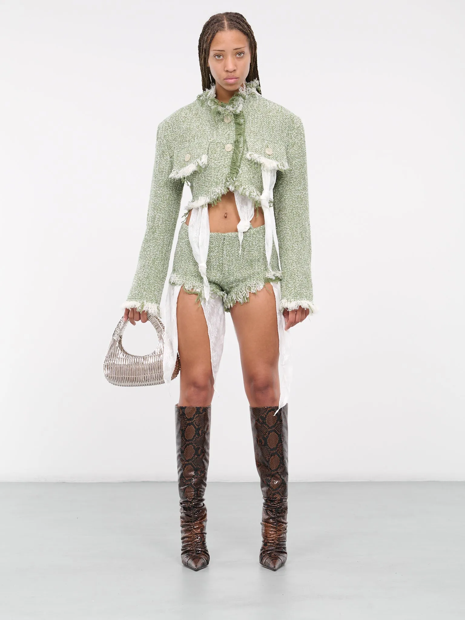Frayed Jacket (OOJK04-GREEN)