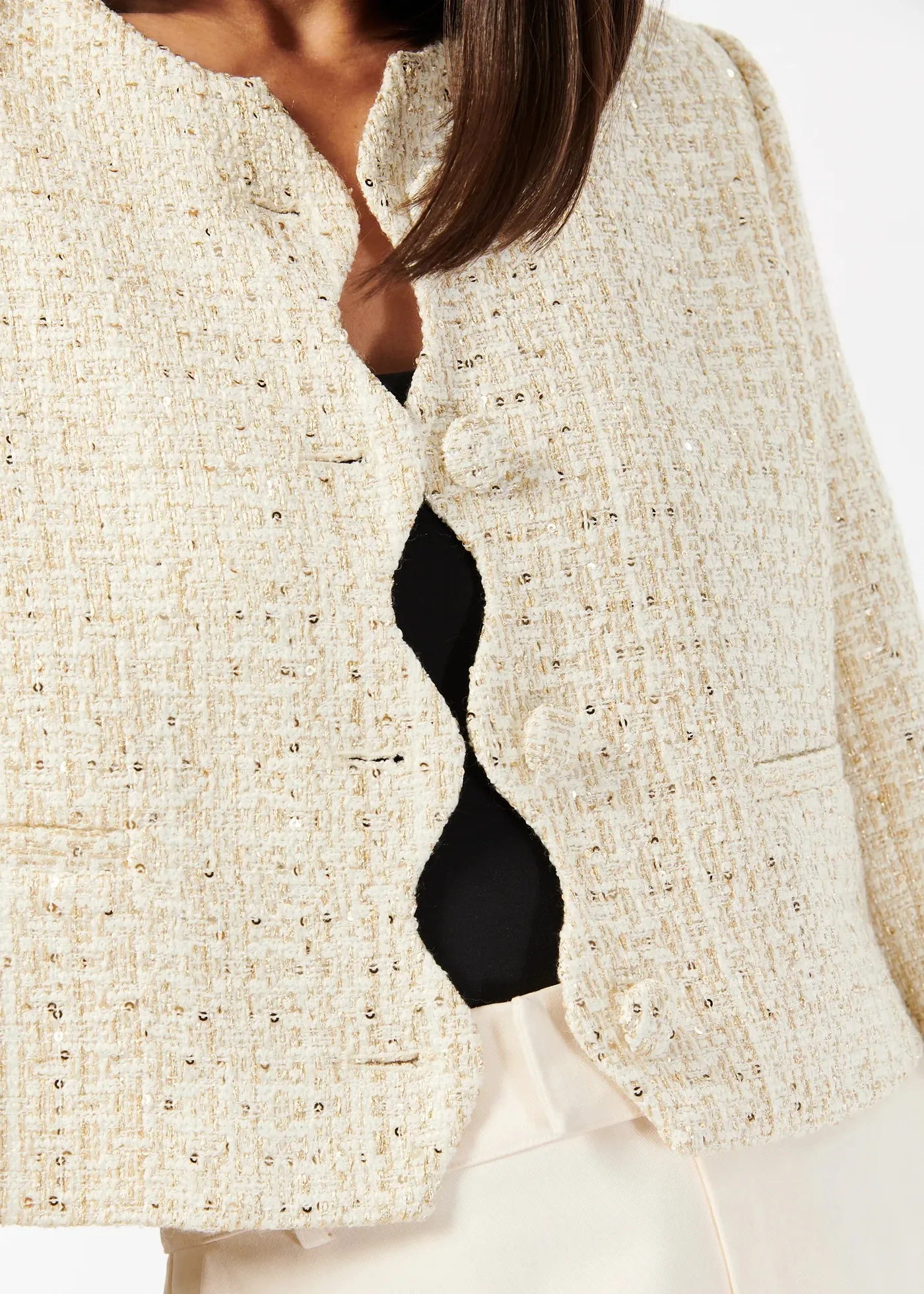 Giselle Tweed Blazer