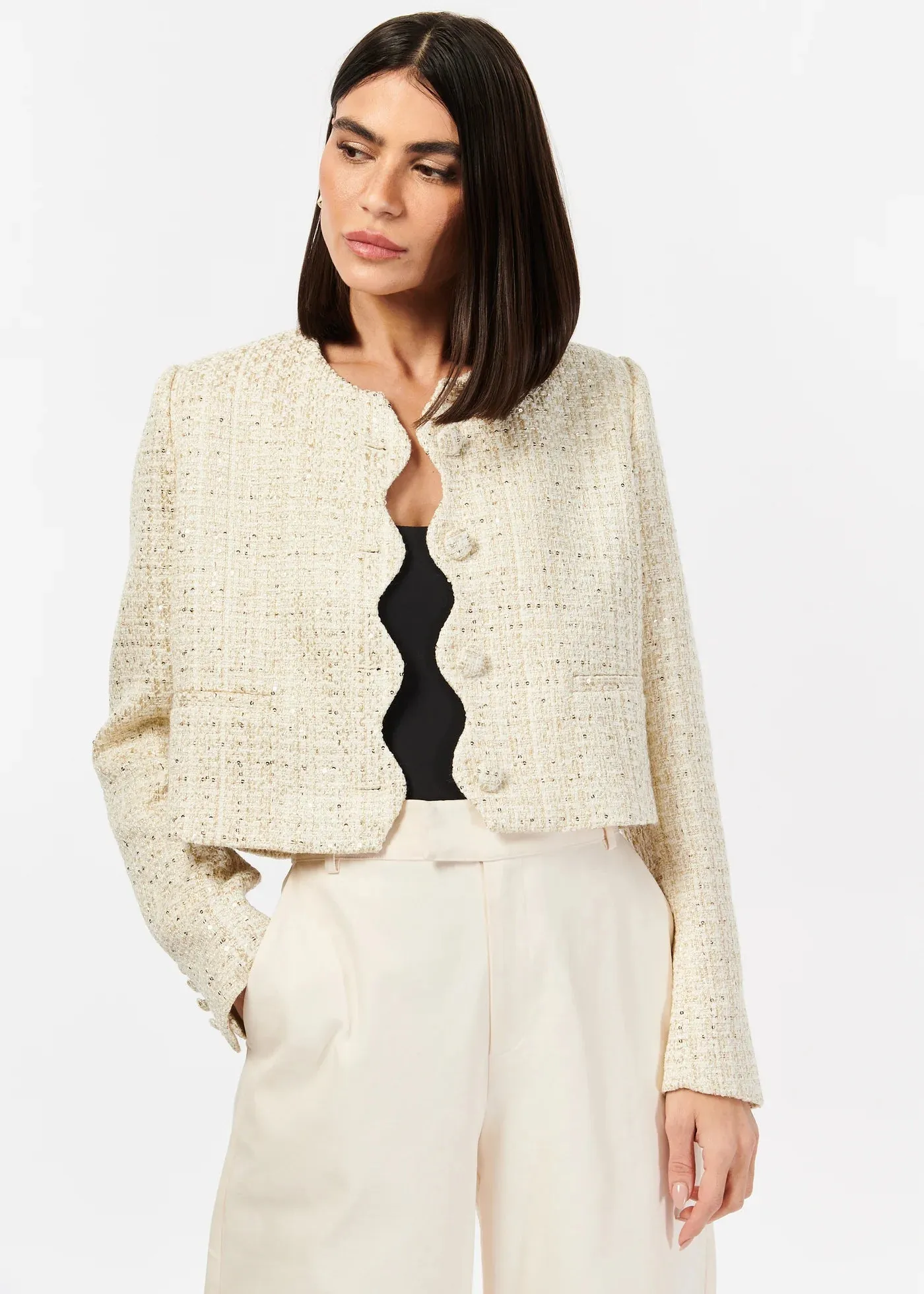 Giselle Tweed Blazer