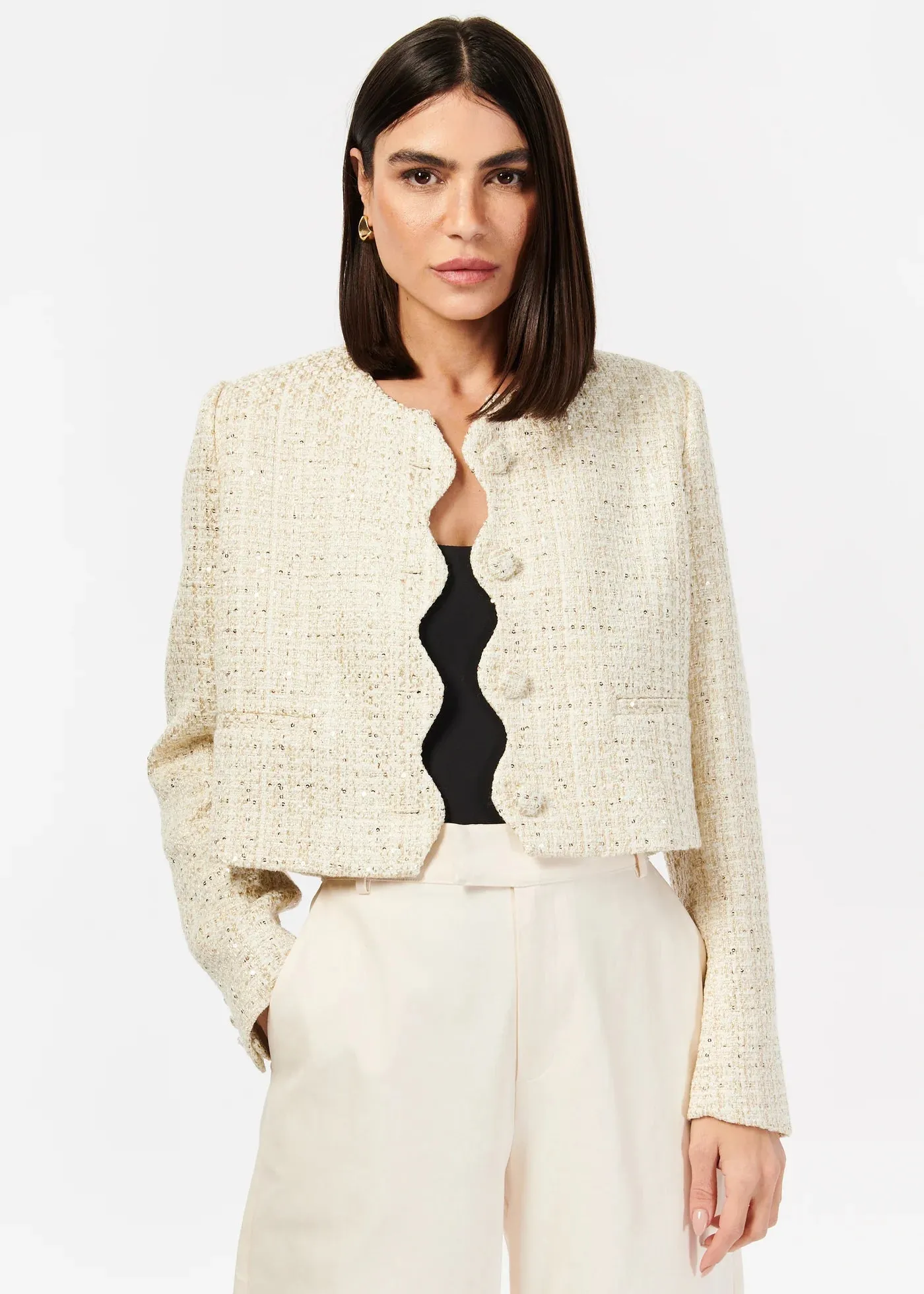 Giselle Tweed Blazer