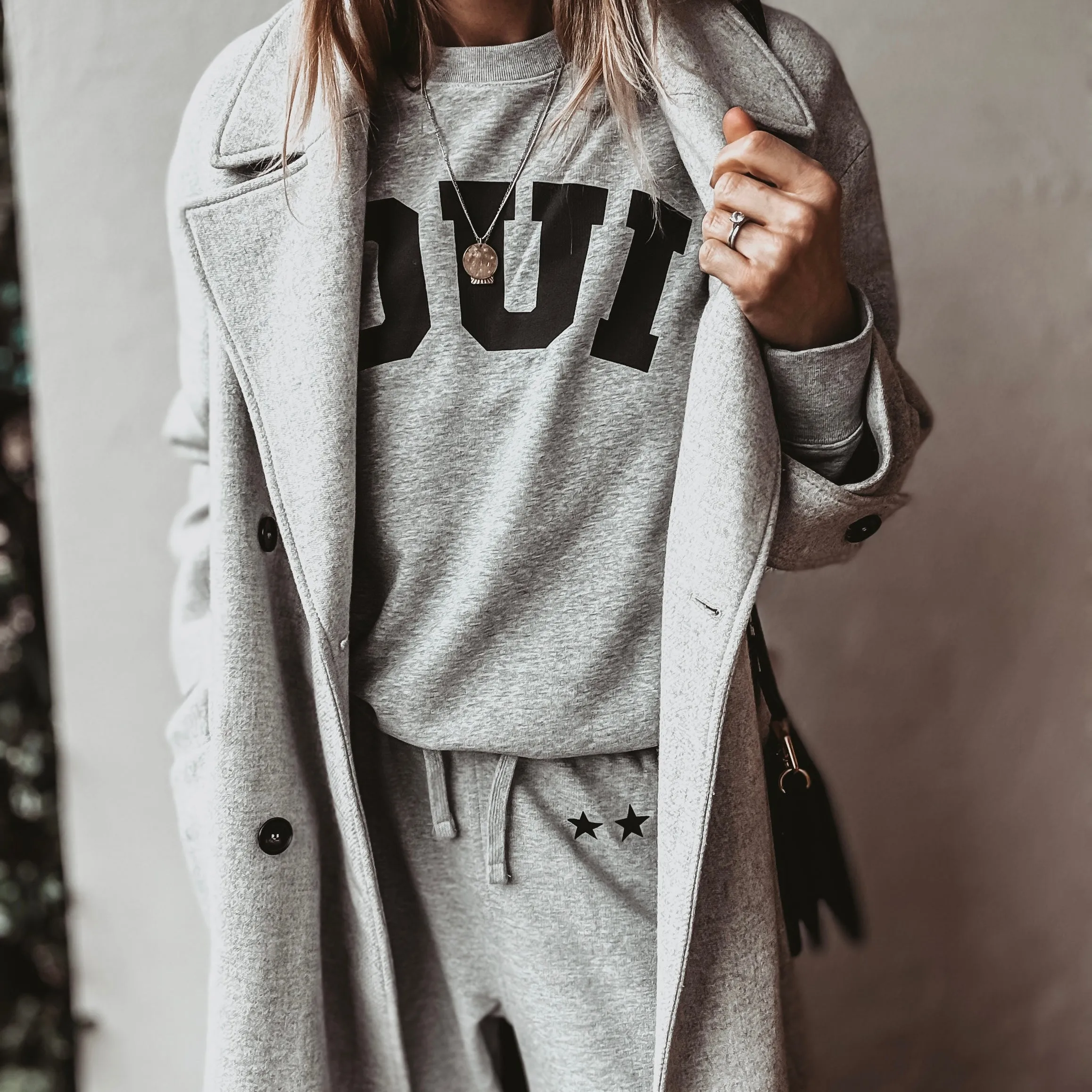 GREY OUI sweatshirt *relaxed style* NEW