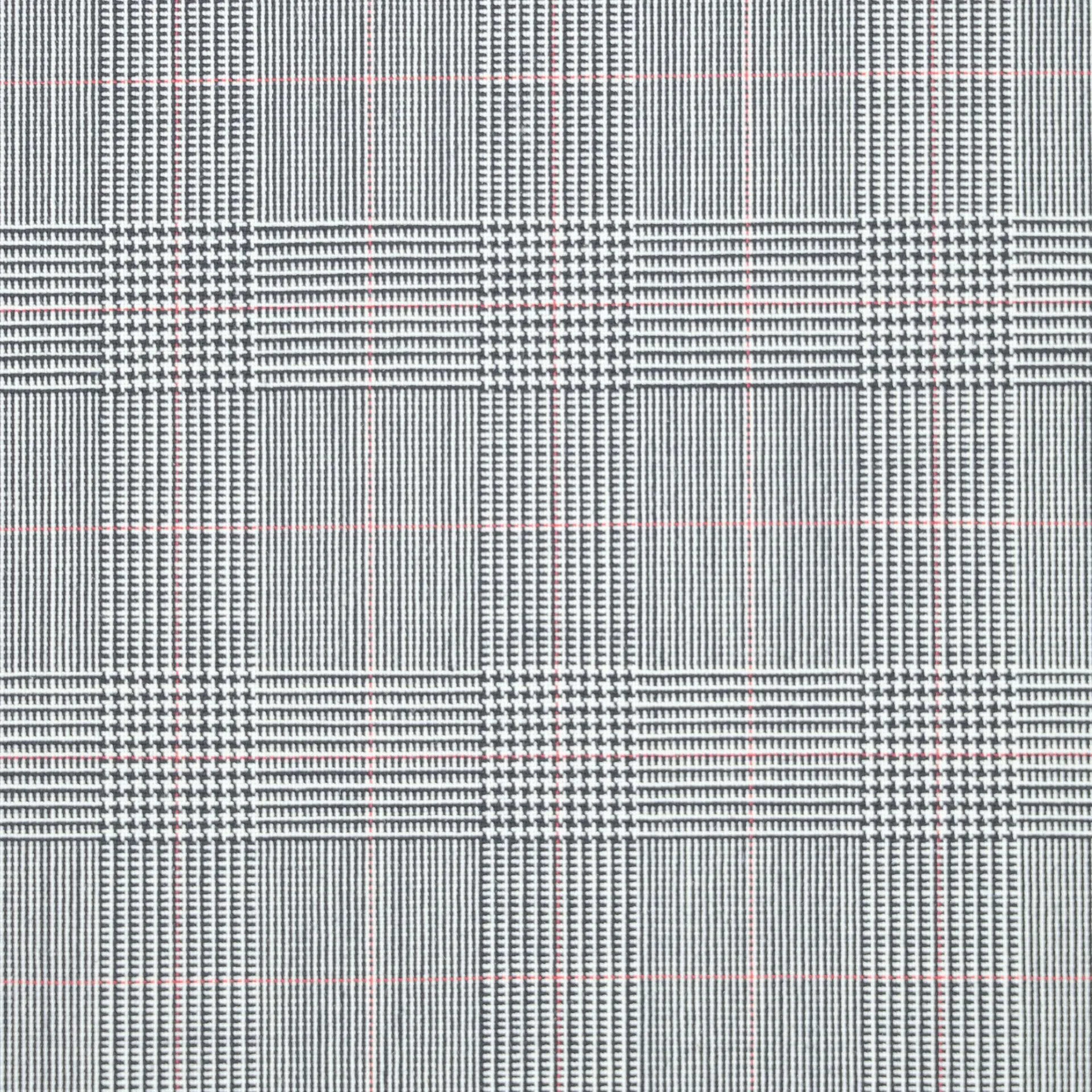Grey Prince of Wales Suiting Fabric 98838