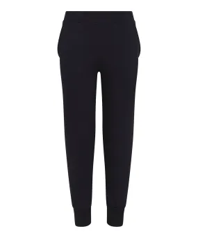 Jet Black - Kids tapered track pants