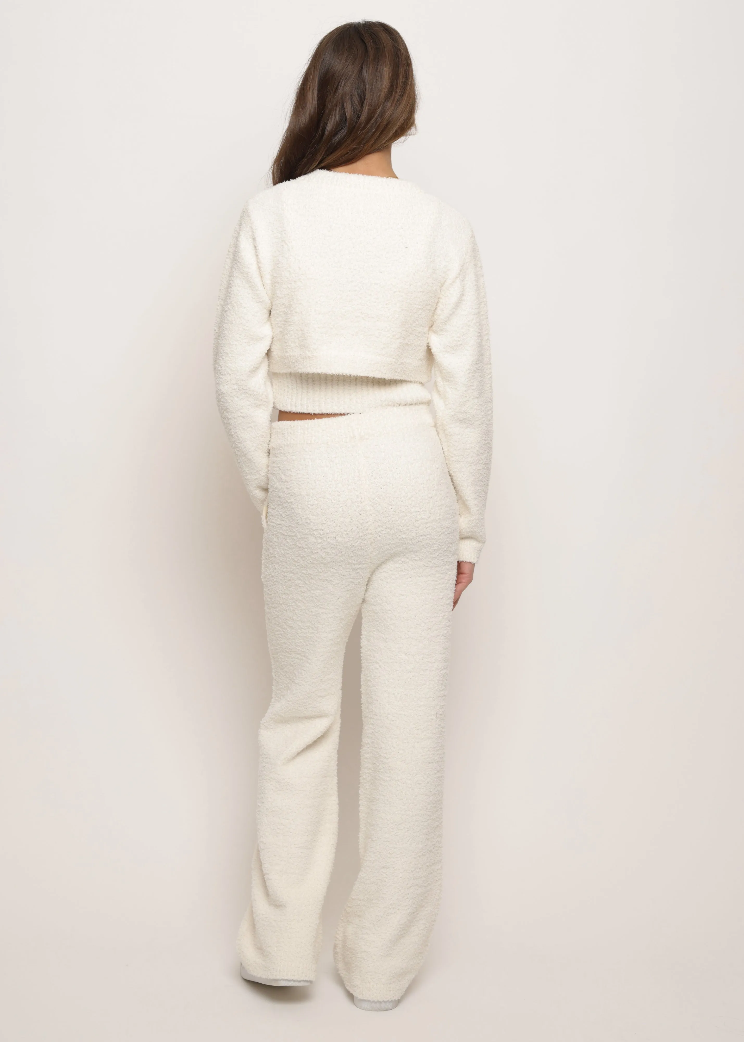 Kaveah Cozy Knit Pants - Ecru