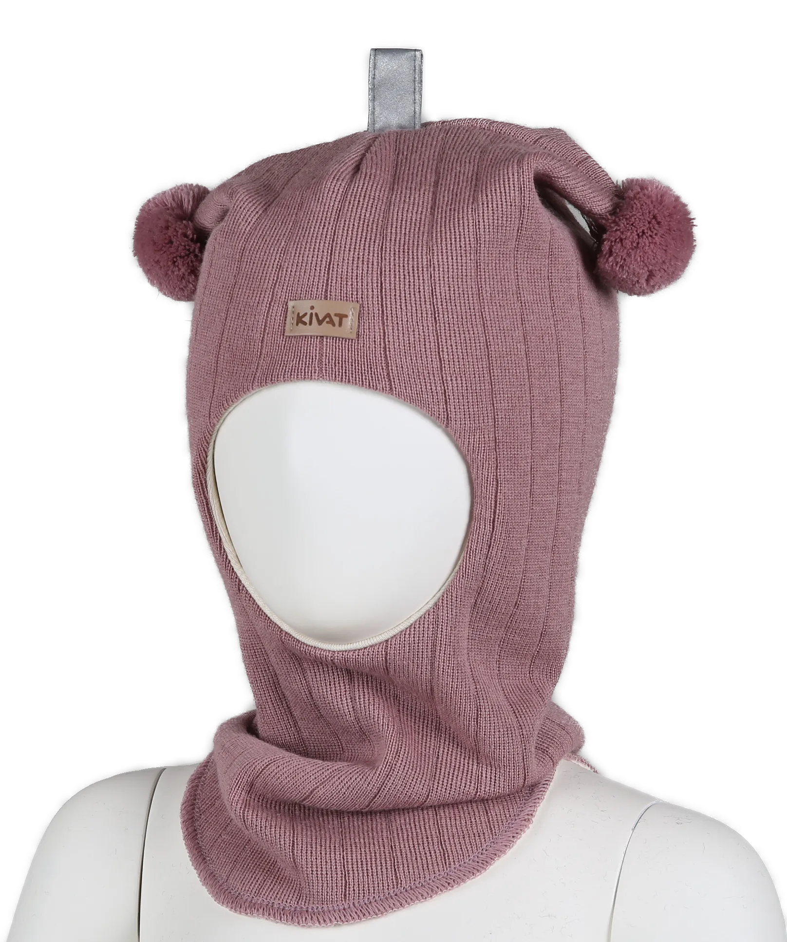 KIVAT ULL | Balaclava Ribb - Gammelrosa