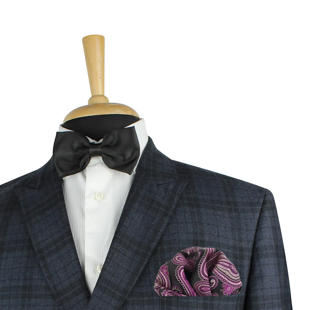 Kovove The Royal Paisley Pink Pocket Square