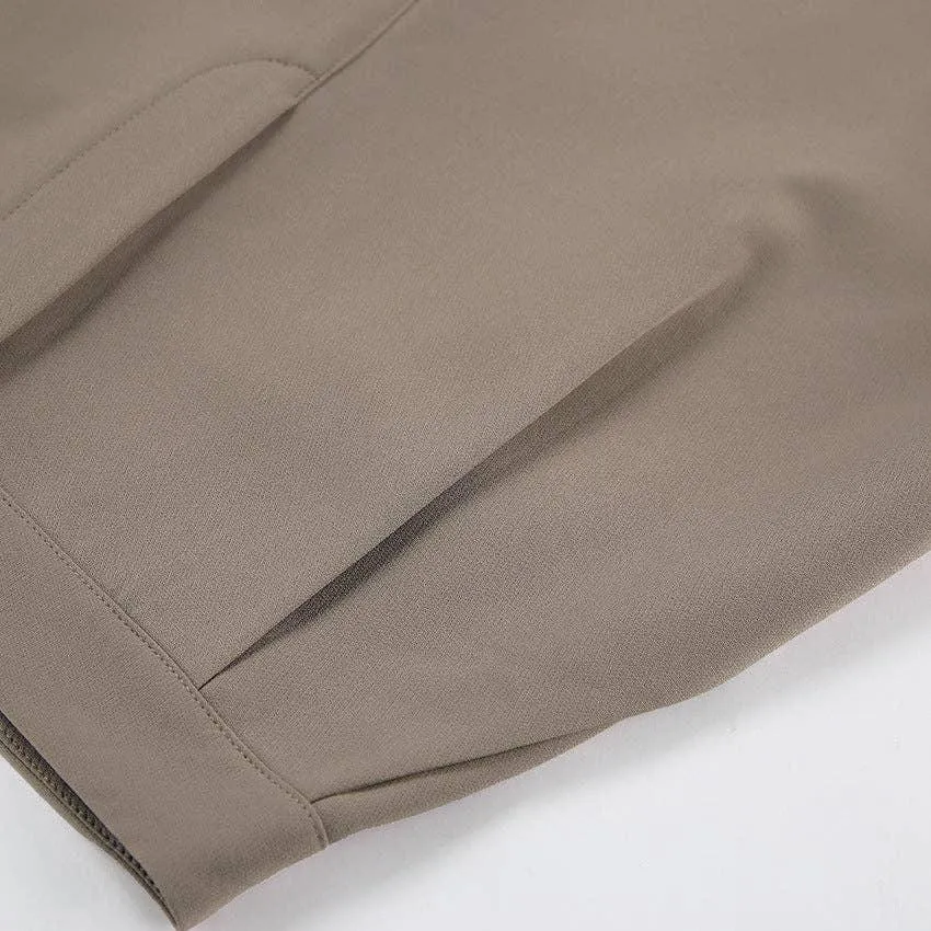 Ladies Stright Leg Pleated Loose Pants C-K6028