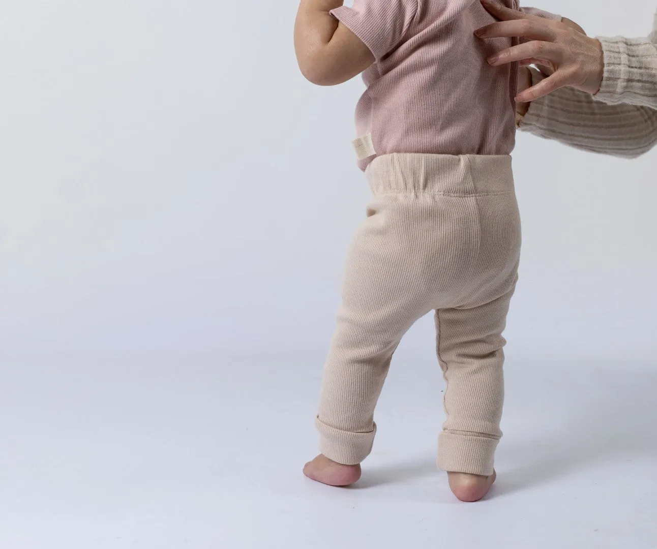 Leggings with Rolled Cuff