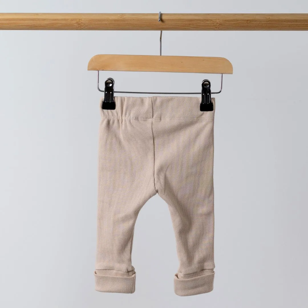 Leggings with Rolled Cuff