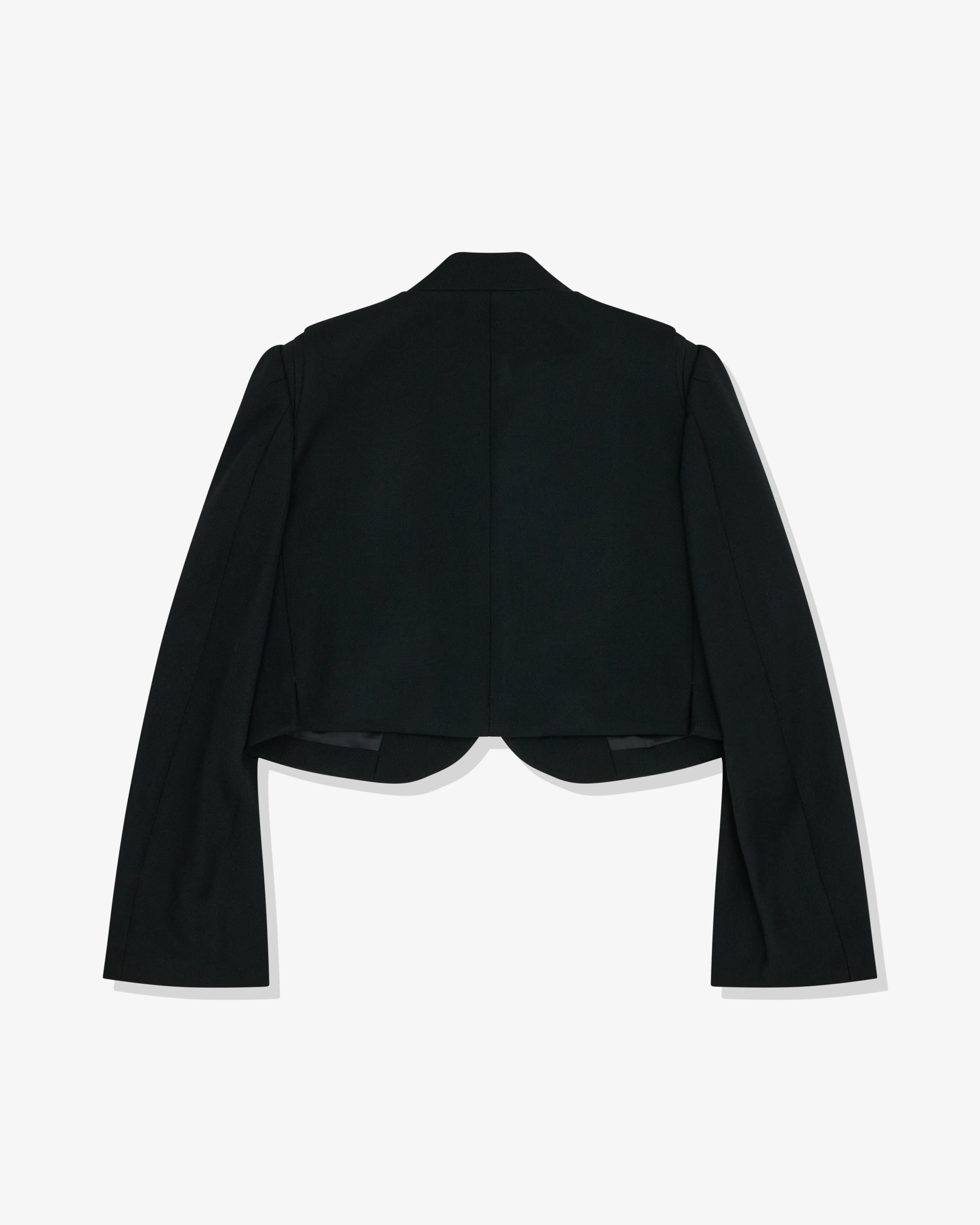 Noir Kei Ninomiya - Women's Wool Cropped Jacket - (Black)