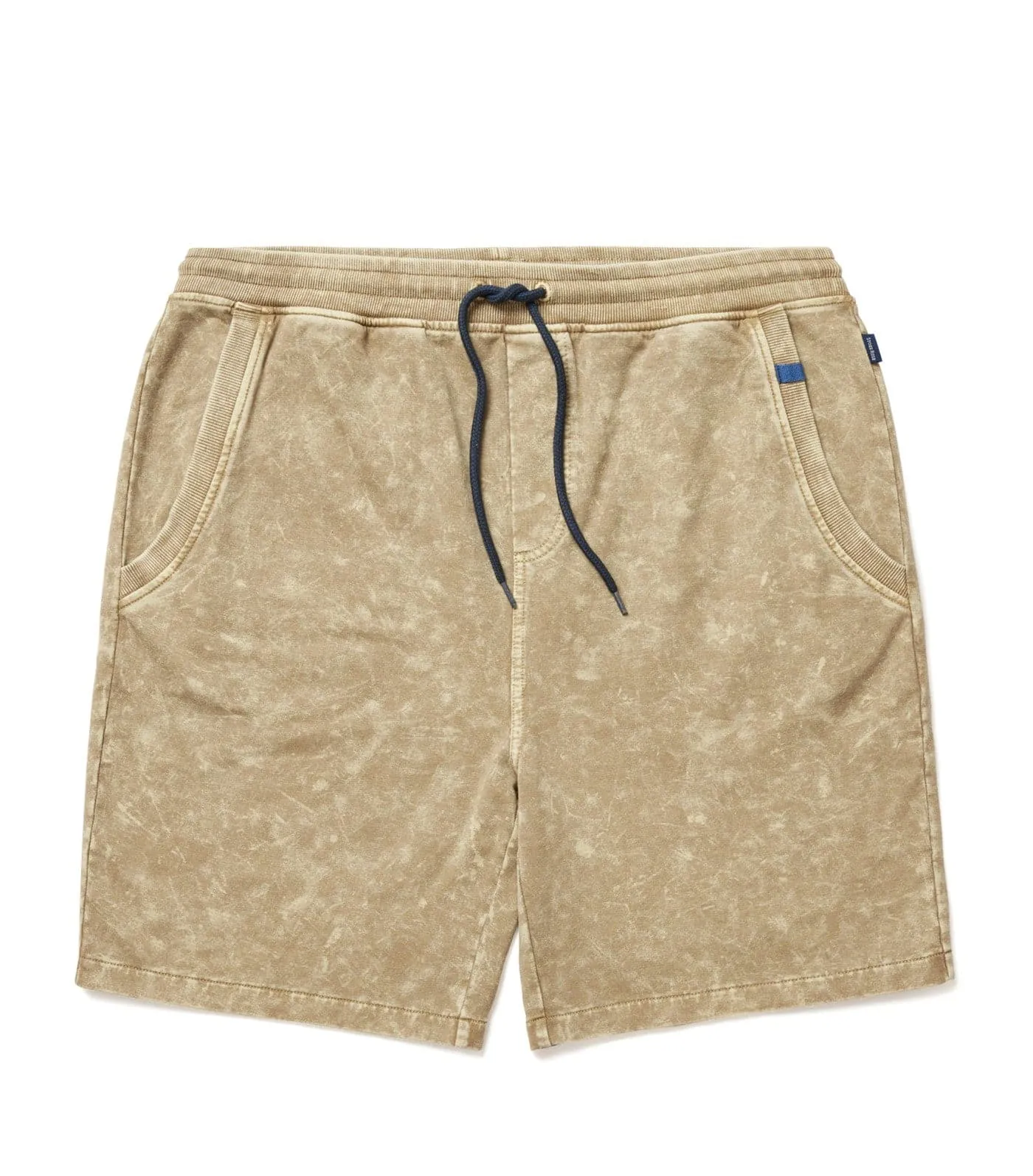 Olive Acid-Washed Short