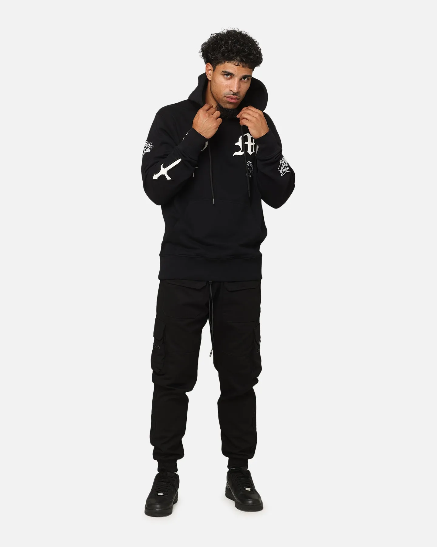 Saint Morta Graveyard V2 Hoodie Black/White