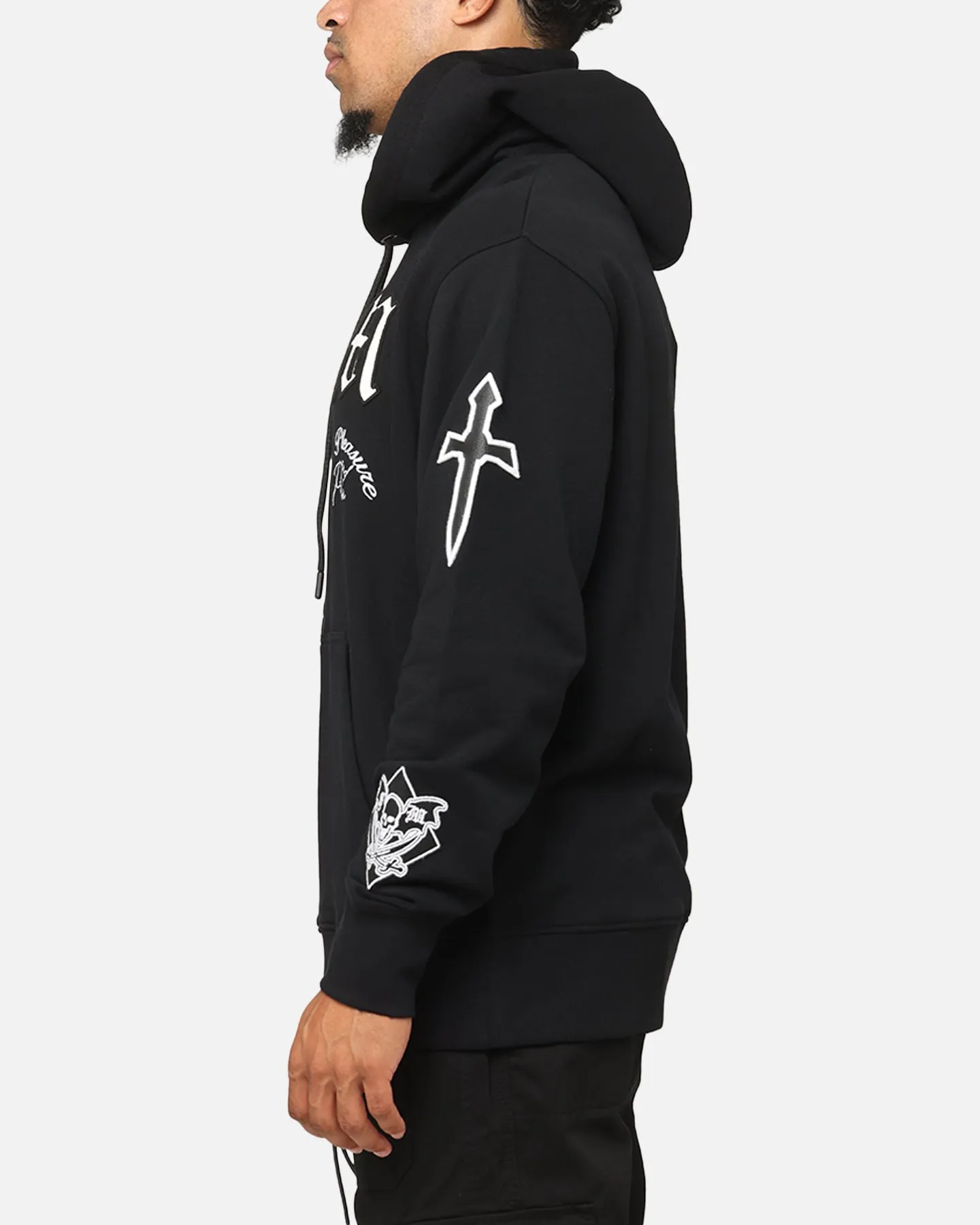 Saint Morta Graveyard V2 Hoodie Black/White