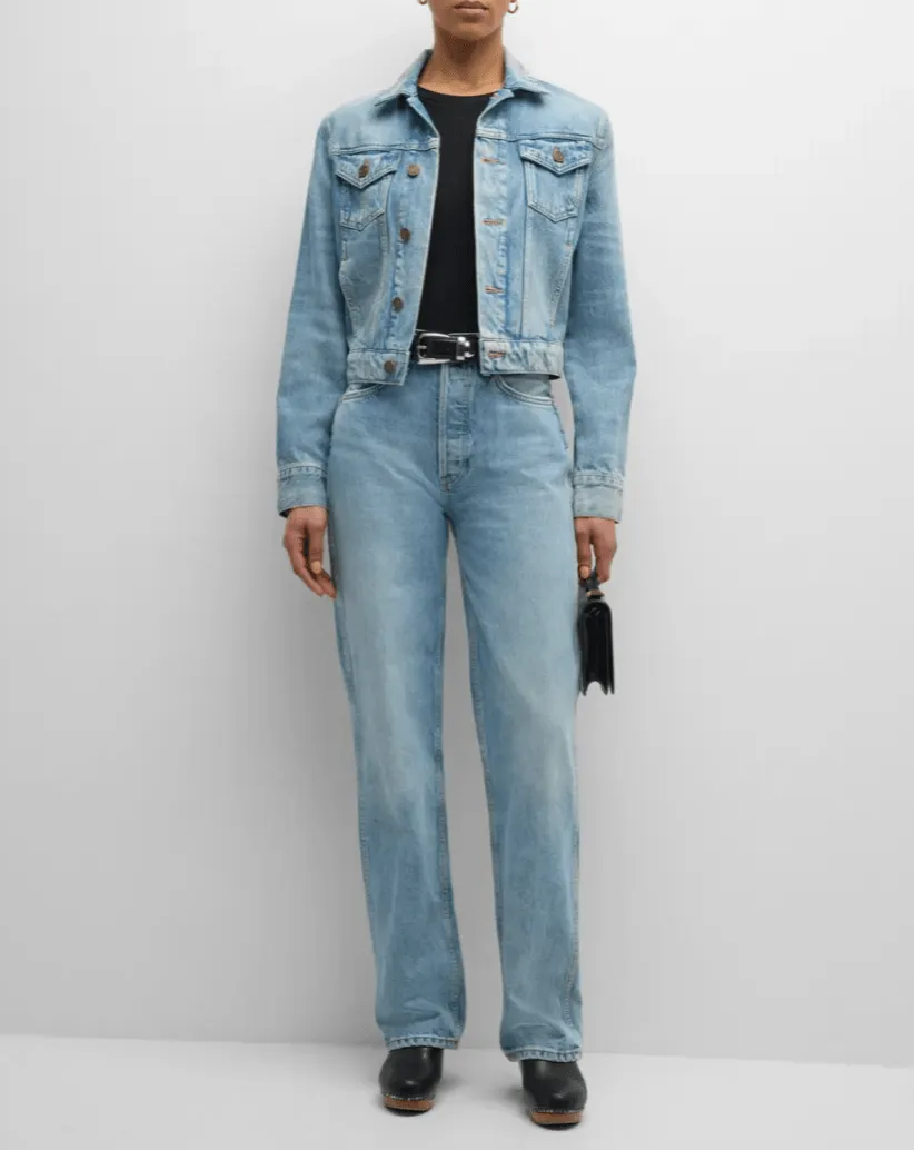 Shrunken Trucker Jacket