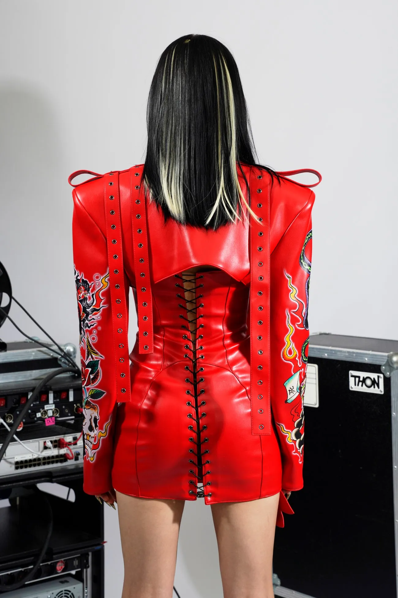 Siren Skull Choker Jacket