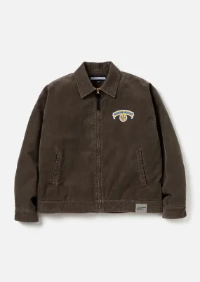 WASHED CORDUROY WORK JACKET
