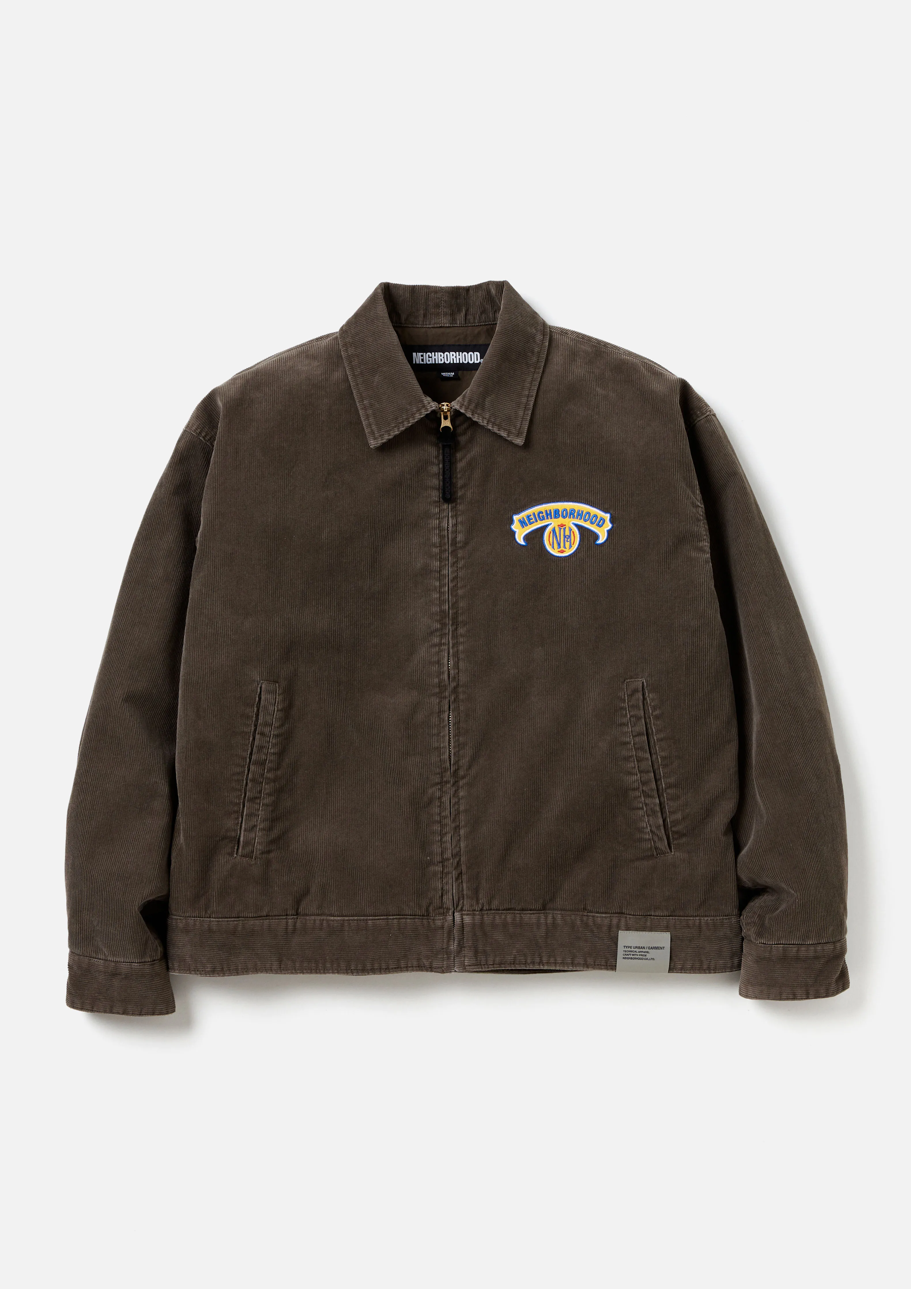 WASHED CORDUROY WORK JACKET
