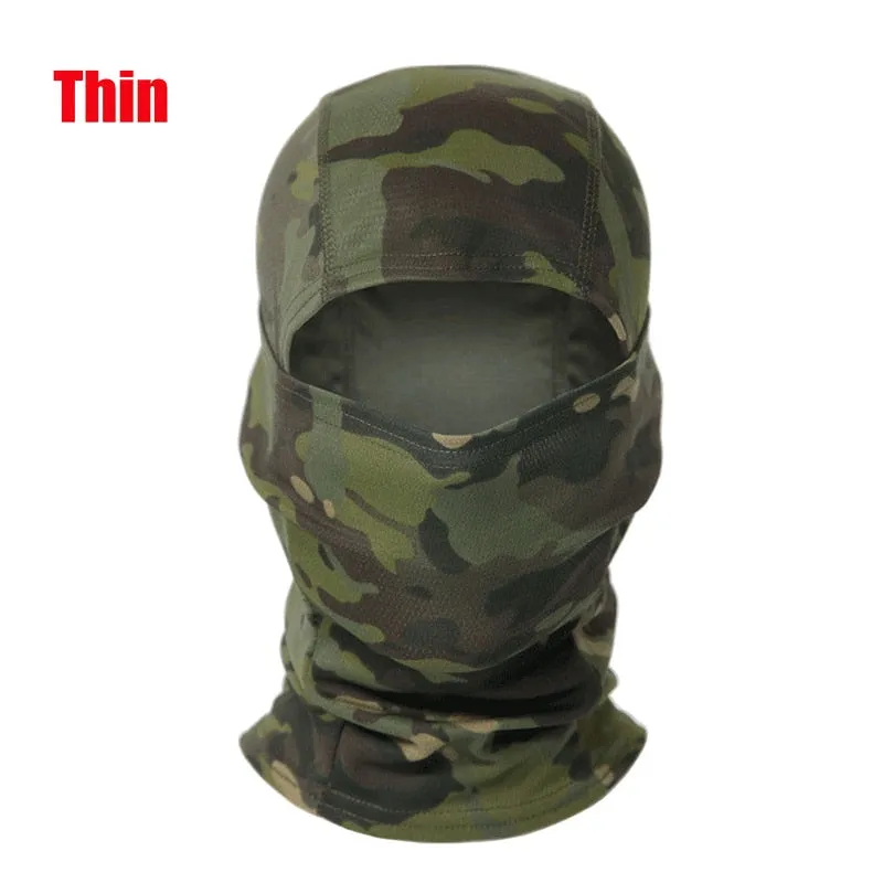 Winter Fleece Tactical Military Balaclava Outdoor Hunting Cycling Hiking Skiing Scarf Snowboard Face Mask Windproof Men Women